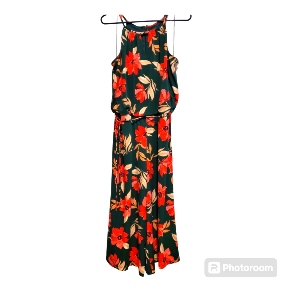 Maggie London Lottie knit crop sleeveless jumpsuit,  size 12